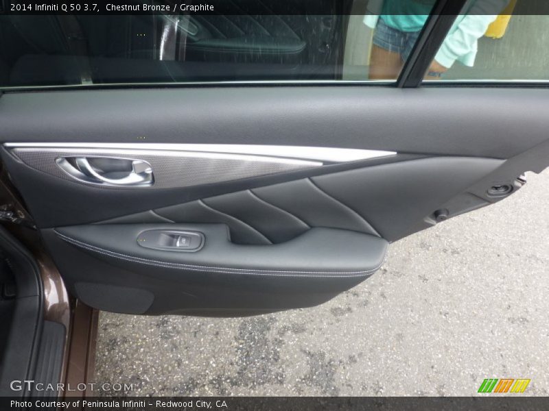 Chestnut Bronze / Graphite 2014 Infiniti Q 50 3.7