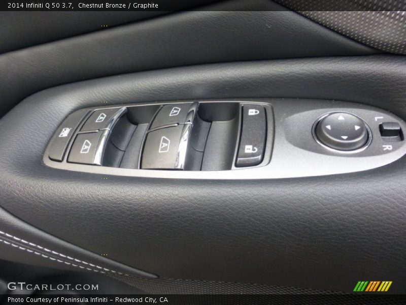 Chestnut Bronze / Graphite 2014 Infiniti Q 50 3.7
