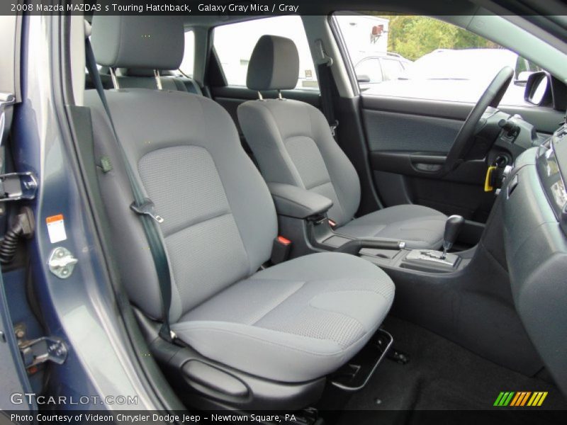 Galaxy Gray Mica / Gray 2008 Mazda MAZDA3 s Touring Hatchback