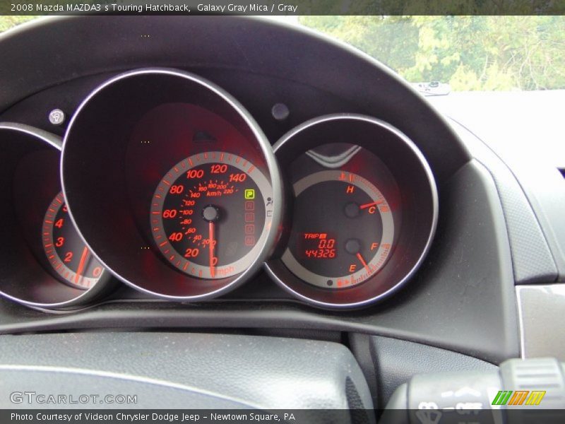 Galaxy Gray Mica / Gray 2008 Mazda MAZDA3 s Touring Hatchback