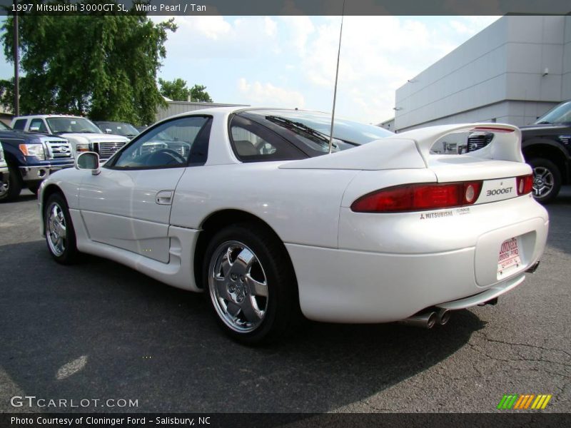 White Pearl / Tan 1997 Mitsubishi 3000GT SL