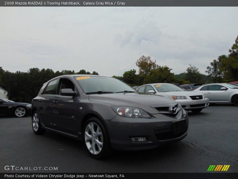 Galaxy Gray Mica / Gray 2008 Mazda MAZDA3 s Touring Hatchback