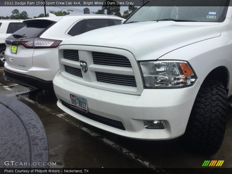 Bright White / Dark Slate Gray 2012 Dodge Ram 1500 Sport Crew Cab 4x4