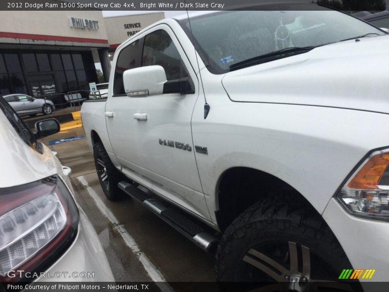Bright White / Dark Slate Gray 2012 Dodge Ram 1500 Sport Crew Cab 4x4