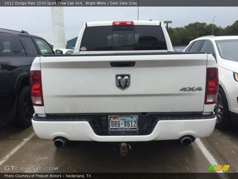 Bright White / Dark Slate Gray 2012 Dodge Ram 1500 Sport Crew Cab 4x4