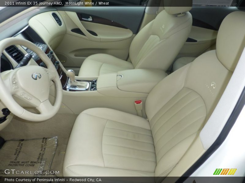 MoonLight White / Wheat 2011 Infiniti EX 35 Journey AWD