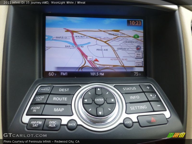 MoonLight White / Wheat 2011 Infiniti EX 35 Journey AWD