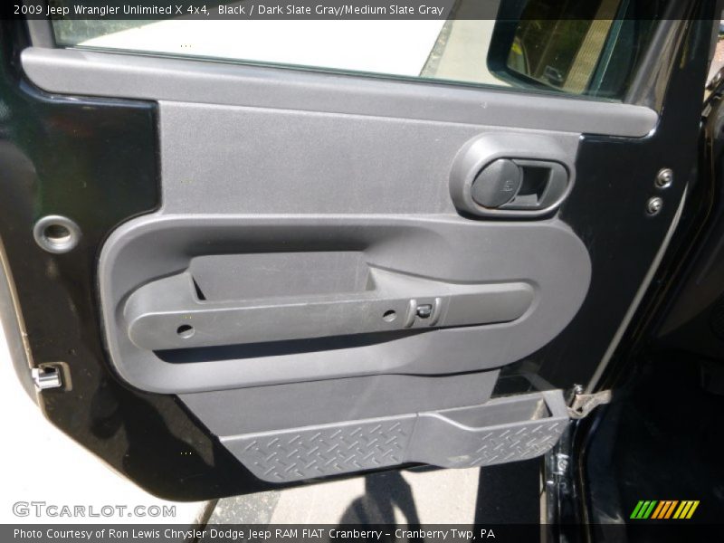 Black / Dark Slate Gray/Medium Slate Gray 2009 Jeep Wrangler Unlimited X 4x4