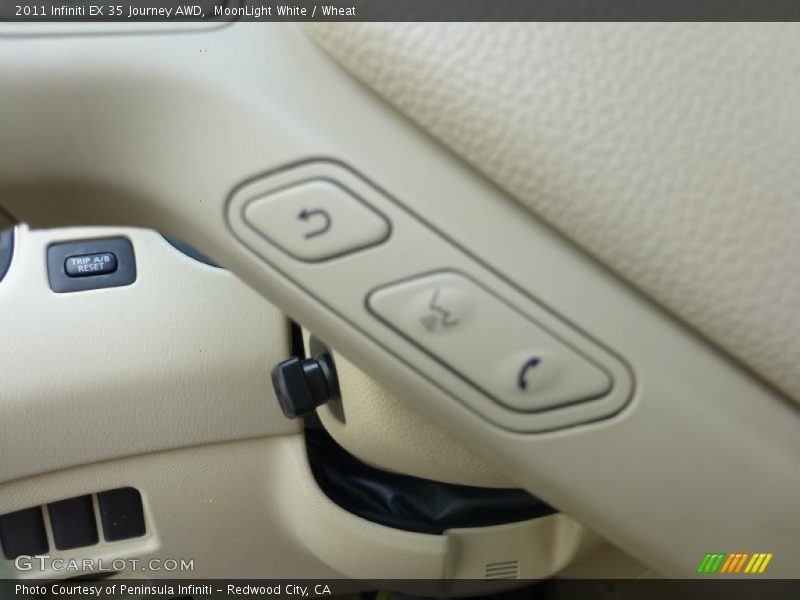 MoonLight White / Wheat 2011 Infiniti EX 35 Journey AWD