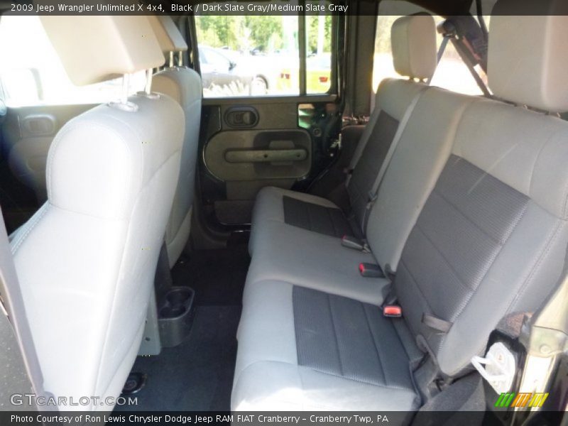Black / Dark Slate Gray/Medium Slate Gray 2009 Jeep Wrangler Unlimited X 4x4