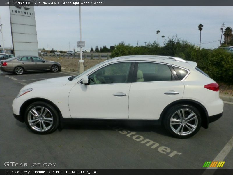 MoonLight White / Wheat 2011 Infiniti EX 35 Journey AWD