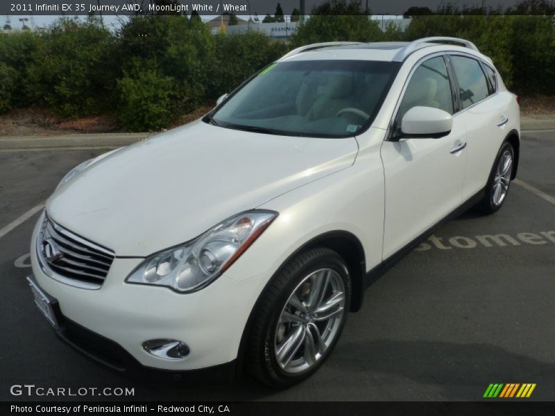 Front 3/4 View of 2011 EX 35 Journey AWD