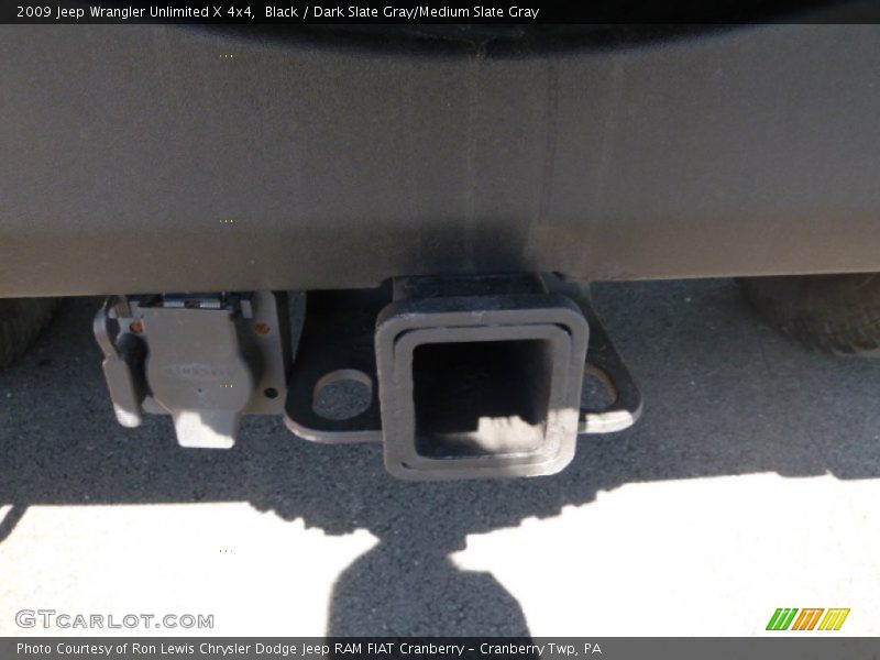 Black / Dark Slate Gray/Medium Slate Gray 2009 Jeep Wrangler Unlimited X 4x4