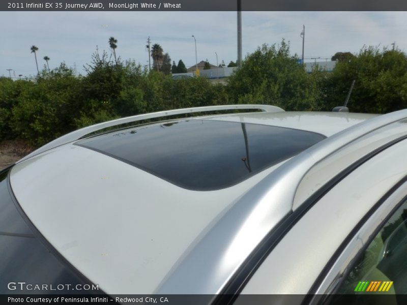 MoonLight White / Wheat 2011 Infiniti EX 35 Journey AWD