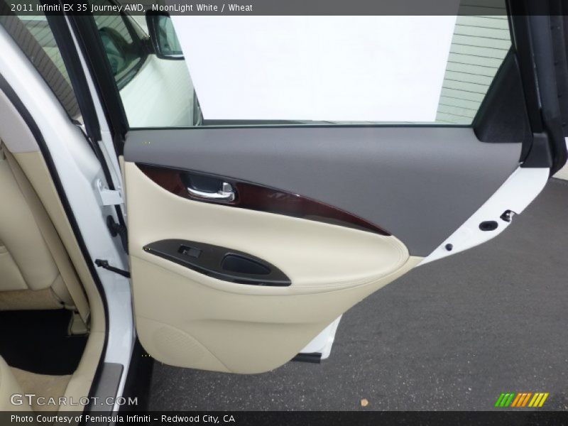 MoonLight White / Wheat 2011 Infiniti EX 35 Journey AWD