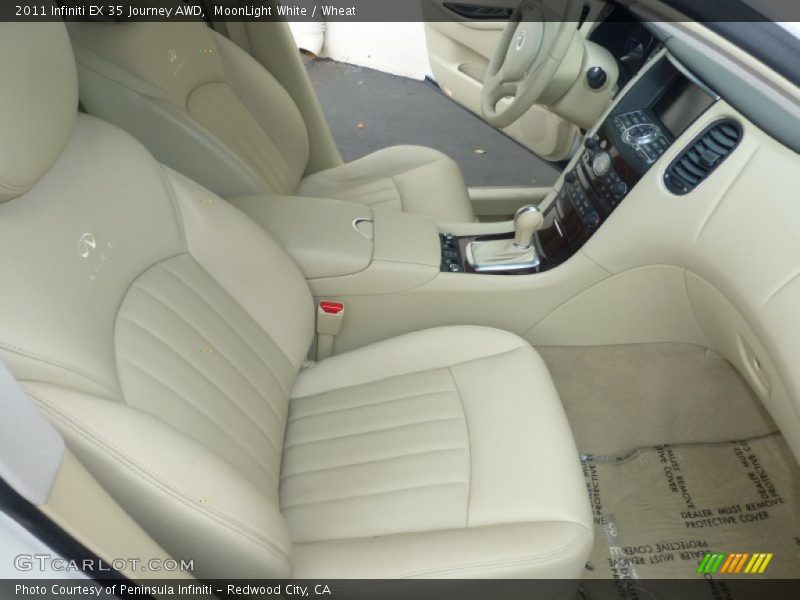 MoonLight White / Wheat 2011 Infiniti EX 35 Journey AWD