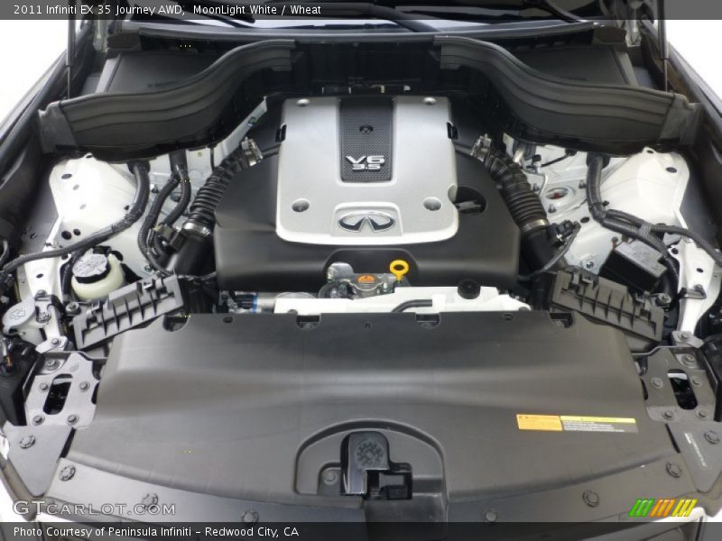 MoonLight White / Wheat 2011 Infiniti EX 35 Journey AWD