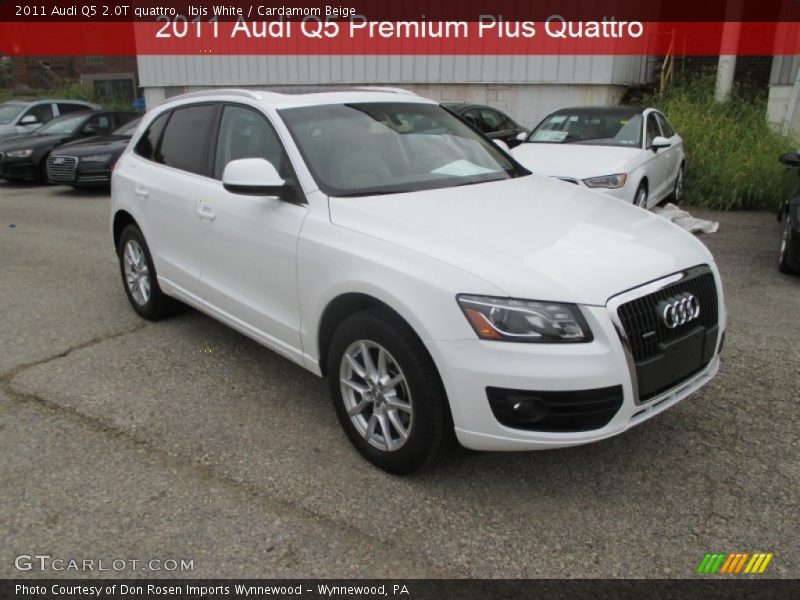 Ibis White / Cardamom Beige 2011 Audi Q5 2.0T quattro