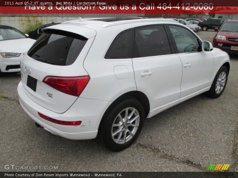Ibis White / Cardamom Beige 2011 Audi Q5 2.0T quattro