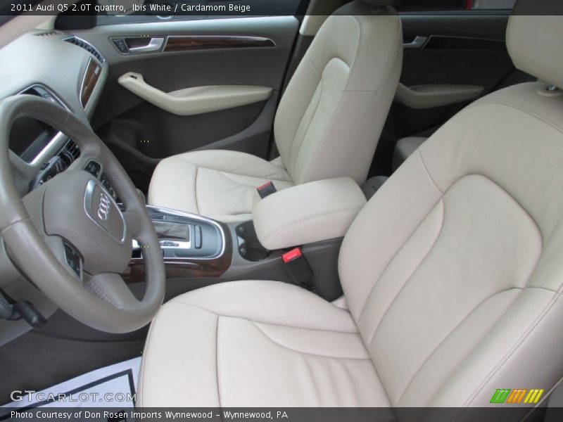 Ibis White / Cardamom Beige 2011 Audi Q5 2.0T quattro
