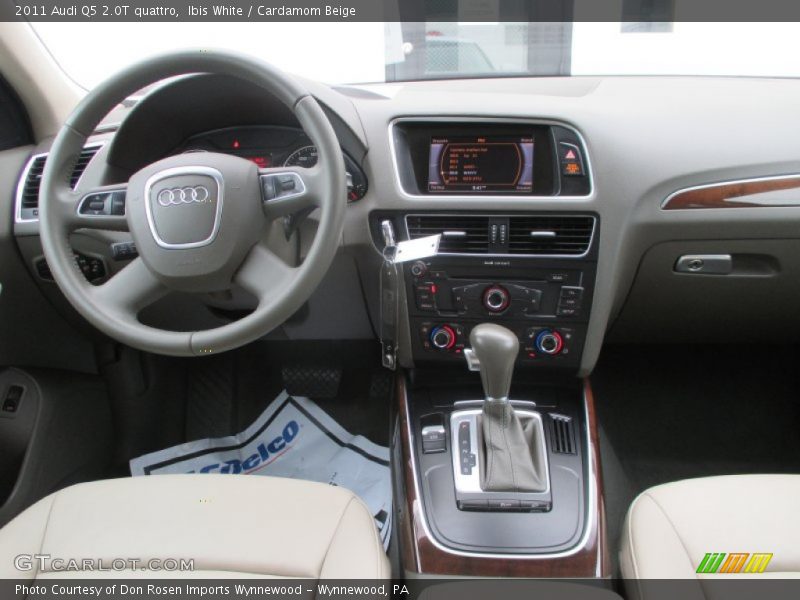 Ibis White / Cardamom Beige 2011 Audi Q5 2.0T quattro
