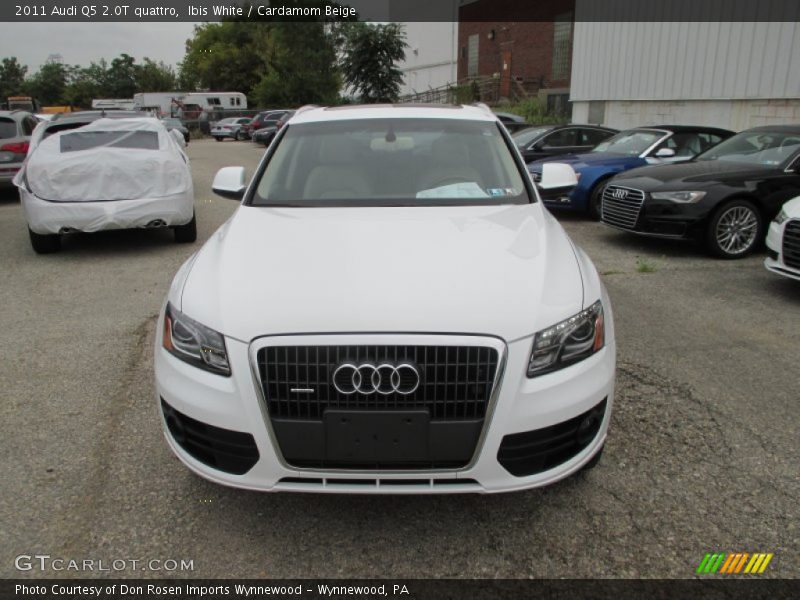 Ibis White / Cardamom Beige 2011 Audi Q5 2.0T quattro