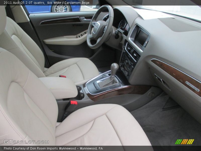 Ibis White / Cardamom Beige 2011 Audi Q5 2.0T quattro