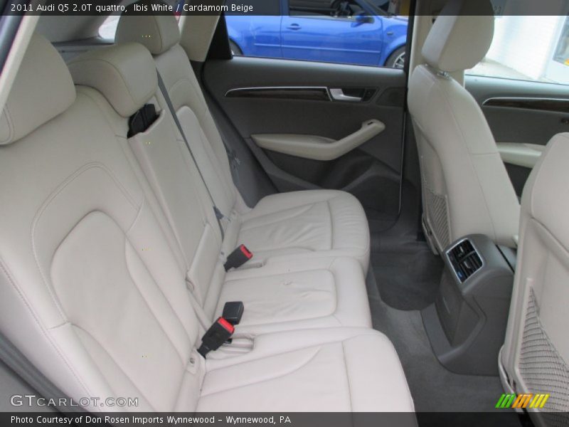 Ibis White / Cardamom Beige 2011 Audi Q5 2.0T quattro
