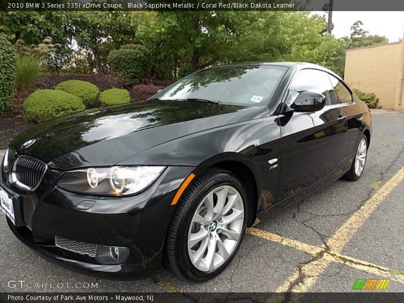 Front 3/4 View of 2010 3 Series 335i xDrive Coupe