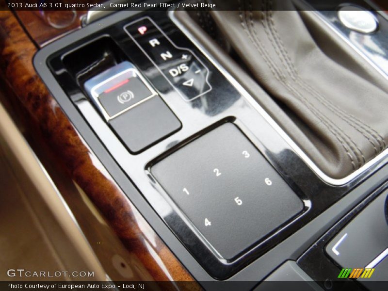 Garnet Red Pearl Effect / Velvet Beige 2013 Audi A6 3.0T quattro Sedan