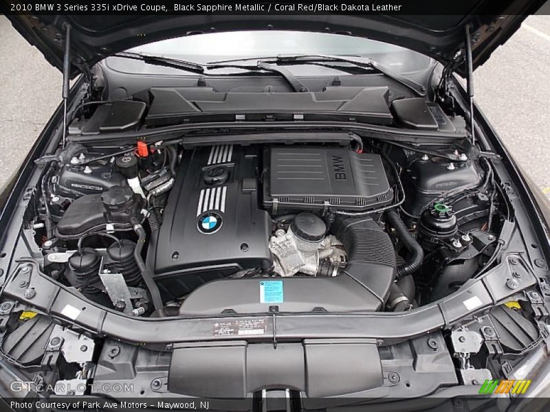  2010 3 Series 335i xDrive Coupe Engine - 3.0 Liter Twin-Turbocharged DOHC 24-Valve VVT Inline 6 Cylinder