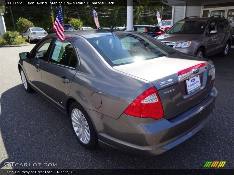 Sterling Grey Metallic / Charcoal Black 2010 Ford Fusion Hybrid
