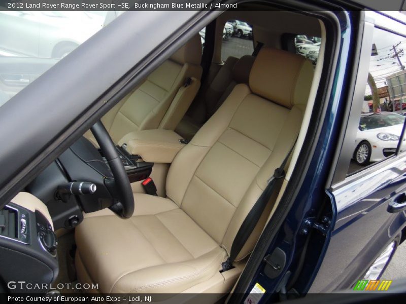 Buckingham Blue Metallic / Almond 2012 Land Rover Range Rover Sport HSE