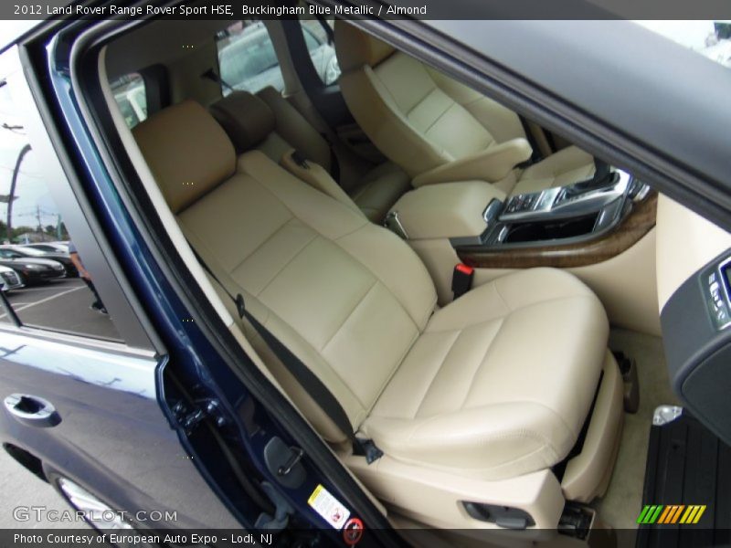 Buckingham Blue Metallic / Almond 2012 Land Rover Range Rover Sport HSE