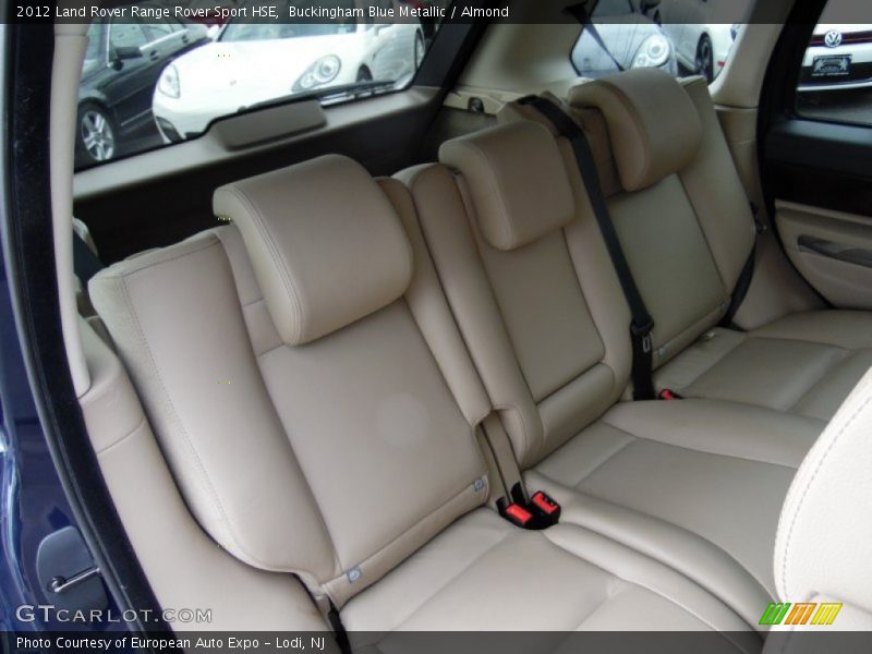 Buckingham Blue Metallic / Almond 2012 Land Rover Range Rover Sport HSE