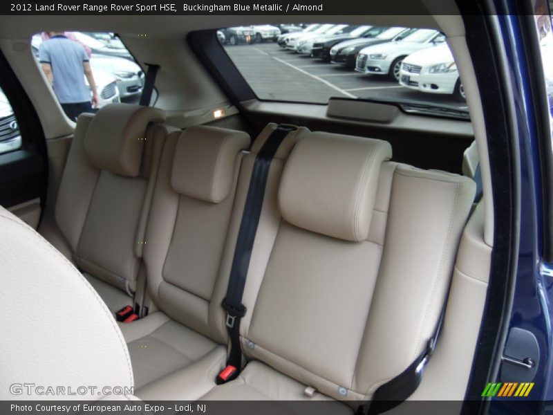 Buckingham Blue Metallic / Almond 2012 Land Rover Range Rover Sport HSE