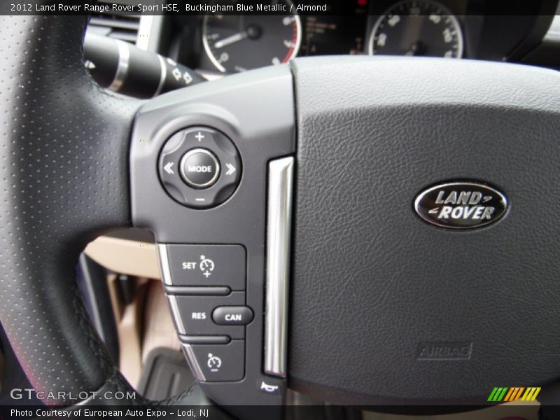 Buckingham Blue Metallic / Almond 2012 Land Rover Range Rover Sport HSE