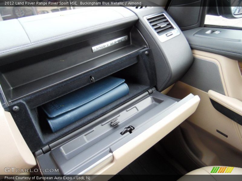 Buckingham Blue Metallic / Almond 2012 Land Rover Range Rover Sport HSE