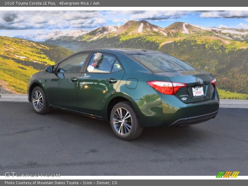 4Evergreen Mica / Ash 2016 Toyota Corolla LE Plus