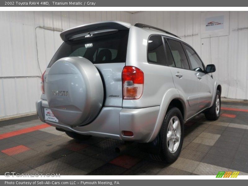 Titanium Metallic / Gray 2002 Toyota RAV4 4WD