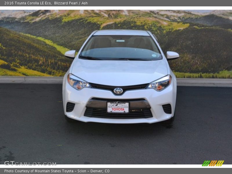 Blizzard Pearl / Ash 2016 Toyota Corolla LE Eco