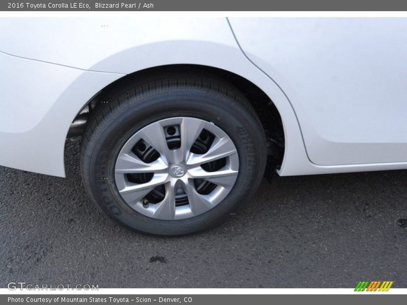 Blizzard Pearl / Ash 2016 Toyota Corolla LE Eco