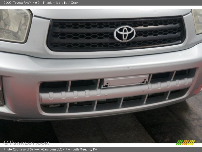 Titanium Metallic / Gray 2002 Toyota RAV4 4WD