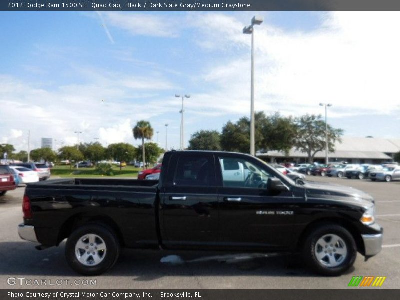 Black / Dark Slate Gray/Medium Graystone 2012 Dodge Ram 1500 SLT Quad Cab