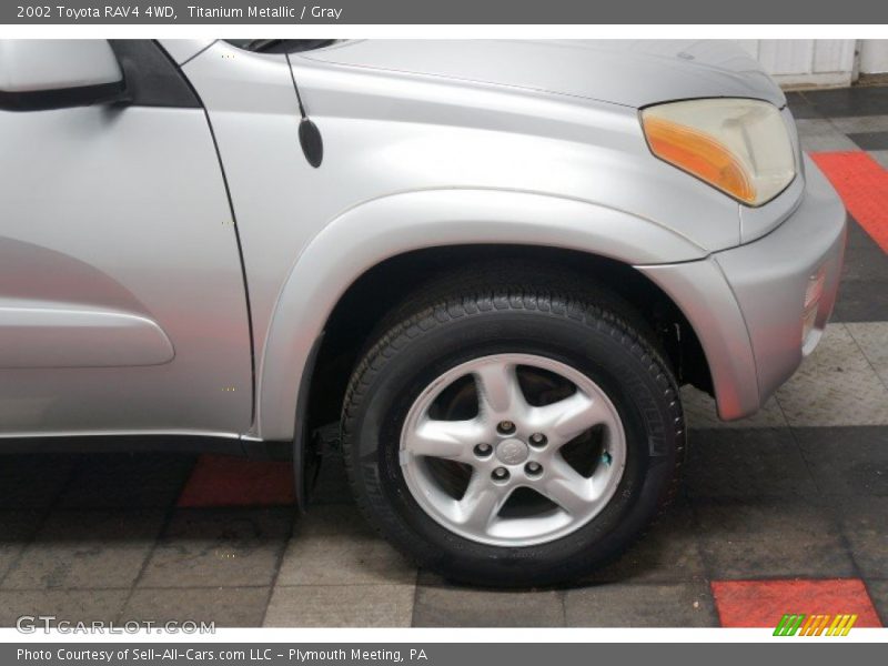 Titanium Metallic / Gray 2002 Toyota RAV4 4WD