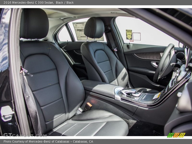 Black / Black 2016 Mercedes-Benz C 300 Sedan