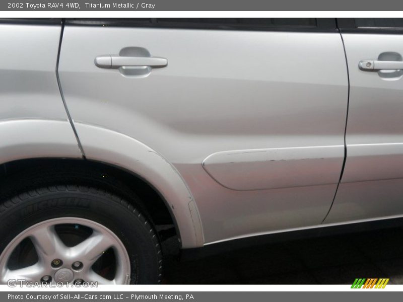 Titanium Metallic / Gray 2002 Toyota RAV4 4WD