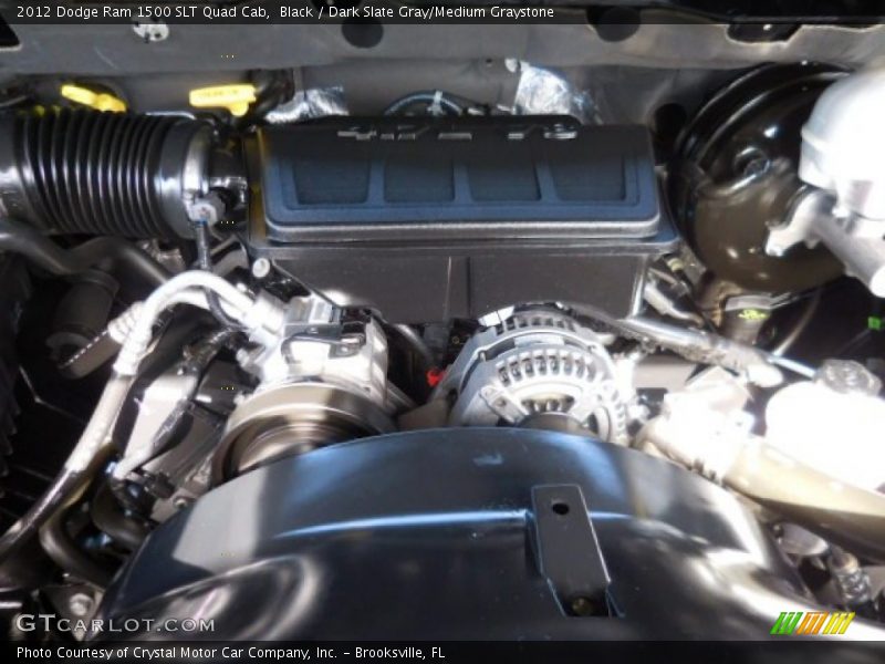 Black / Dark Slate Gray/Medium Graystone 2012 Dodge Ram 1500 SLT Quad Cab