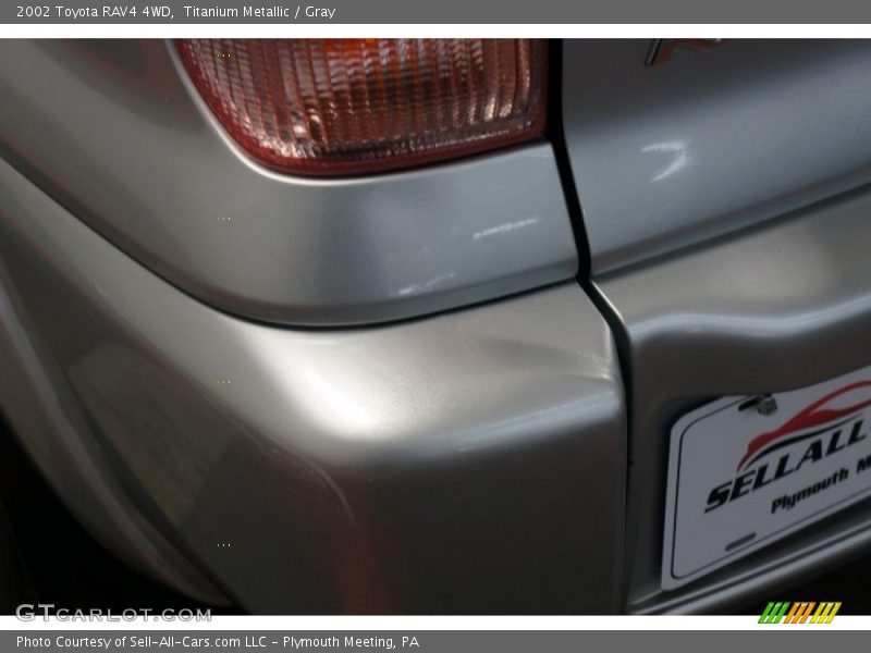 Titanium Metallic / Gray 2002 Toyota RAV4 4WD