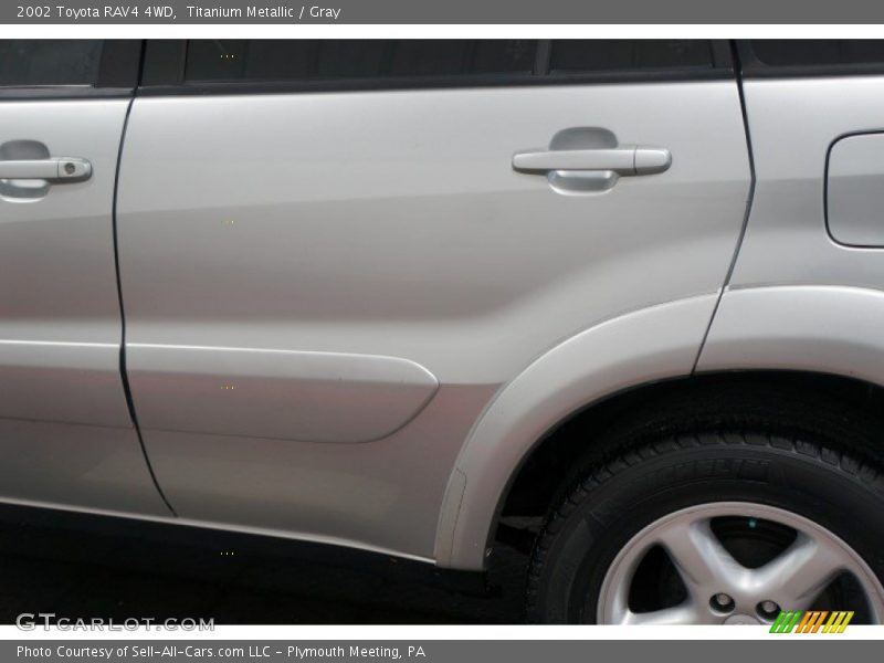 Titanium Metallic / Gray 2002 Toyota RAV4 4WD